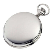 Burleigh Albert Quartz Pocket Watch - Silver