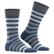 Burlington Blackpool Socks - Dark Blue Mel