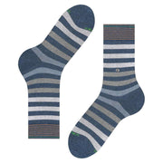 Burlington Blackpool Socks - Dark Blue Mel