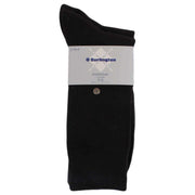 Burlington Everyday Combed Cotton 2 Pack Socks - Black
