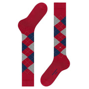 Burlington King Knee High Socks - Red Pepper