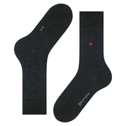 Burlington Lord Socks - Oil Mel Grey