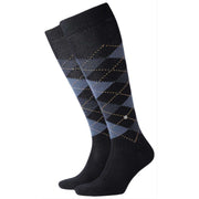 Burlington Preston Knee High Socks - Dark Navy/Blue