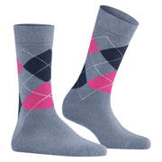 Burlington Queen Socks - Cobalt Grey