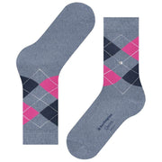Burlington Queen Socks - Cobalt Grey