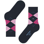 Burlington Queen Socks - Marine Navy
