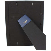 Byron and Brown Florence Slim Classic Leather Photo Frame 10x8 - Blue