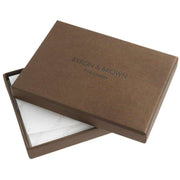 Byron and Brown Leather Money Clip  - Black