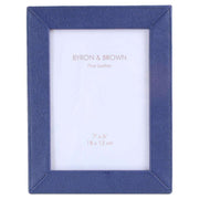 Byron and Brown Slim Classic Photo Frame 5x7 - Florence Blue