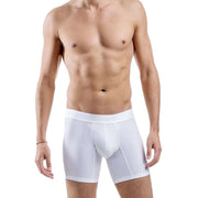 Comfyballs Cotton Long Boxer - Ghost White