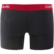 Comfyballs Long Boxers - Black/Red