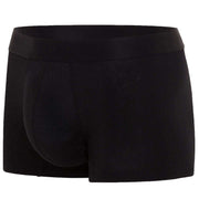Comfyballs No Show Cotton Regular Boxer - Black
