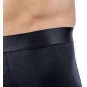 Comfyballs No Show Cotton Regular Boxer - Black