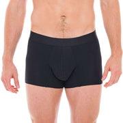 Comfyballs No Show Cotton Regular Boxer - Black