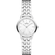 Danish Design Akilia Mini Link Watch - Silver/White