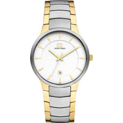 Danish Design Bogo Large Watch - Silver/Gold/White