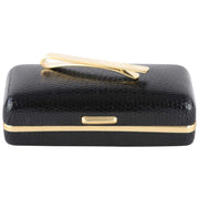 David Van Hagen Barley Pattern Tie Slide - Gold