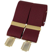 David Van Hagen Classic Brace - Burgundy