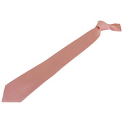 David Van Hagen Diagonal Ribbed Tie - Pink