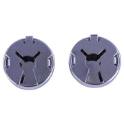 David Van Hagen Gear Lever Button Covers - Black/Silver