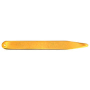 David Van Hagen Gold Plated Collar Stiffeners - Gold