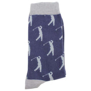 David Van Hagen Golfer Socks - Blue/Grey