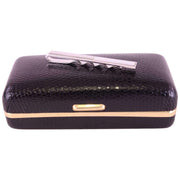 David Van Hagen Mother of Pearl Tie Slide - Silver