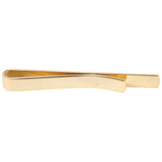 David Van Hagen Plain Polished Tie Slide - Gold