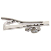 David Van Hagen Poppy Tie Slide - Red/Silver