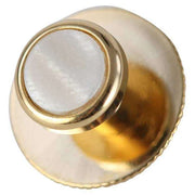 David Van Hagen Round Dress Studs  - White