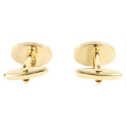 David Van Hagen Ruby Starburst Cufflinks and Tie Slide Set - Gold/Red