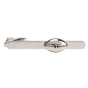 David Van Hagen Rugby Ball Tie Clip - Silver