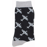 David Van Hagen Spitfire Socks - Black/Grey