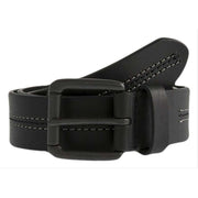 Dents Casual Leather Belt - Black