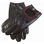 Dents Delta Leather Driving Gloves - Red