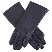 Dents Emma Classic Hairsheep Leather Gloves - Navy