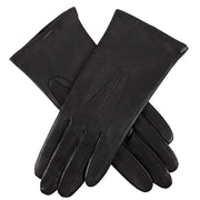 Dents Isabelle Cashmere Lined Hairsheep Leather Gloves - Black