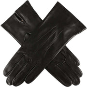 Dents Joanna Classic Unlined Hairsheep Leather Gloves - Black