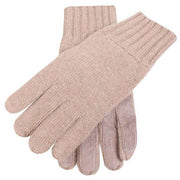 Dents Knitted Cashmere Gloves - Camel