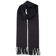 Dents Lambswool Scarf - Black
