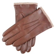 Dents Lorraine Hairsheep Gloves - Chestnut Brown