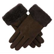 Dents Louisa Sheepskin Gloves - Brown
