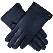Dents Maria Hairsheep Leather Touchscreen Gloves - Navy