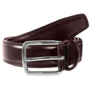 Dents Plain Leather Belt - Brown