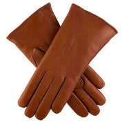 Dents Ripley Leather Gloves - Cognac Brown/Brown