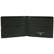 Dents Spey RFID Leather Bifold Wallet - Black/Dove Grey