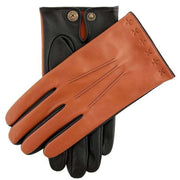 Dents The Suited Racer Lando Touchscreen Embossed Gloves - Highway Tan/Black