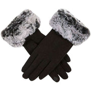 Dents Thermal Tipped Cuff Gloves - Black