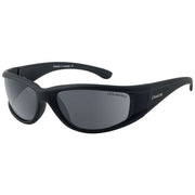 Dirty Dog Banger Satin Polarised Sunglasses - Black/Grey