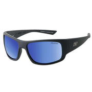 Dirty Dog Gorilla Satin Mirror Polarised Sunglasses - Black/Grey/Blue